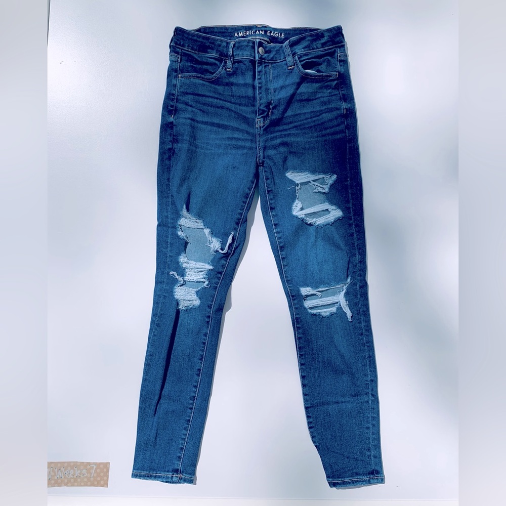 EUC American Eagle High Rise Jeggings
